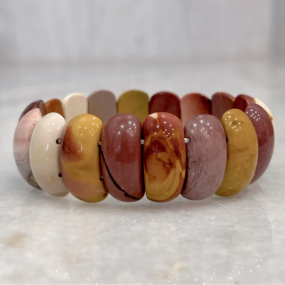 Kennedy Range Mookaite Stretch Bracelet